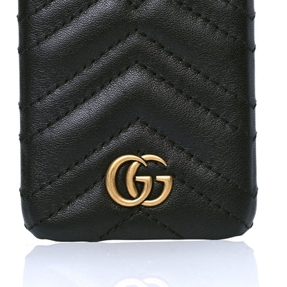 Gucci Calfskin Matelasse Marmont iPhone 7 Case Black 4 of 4