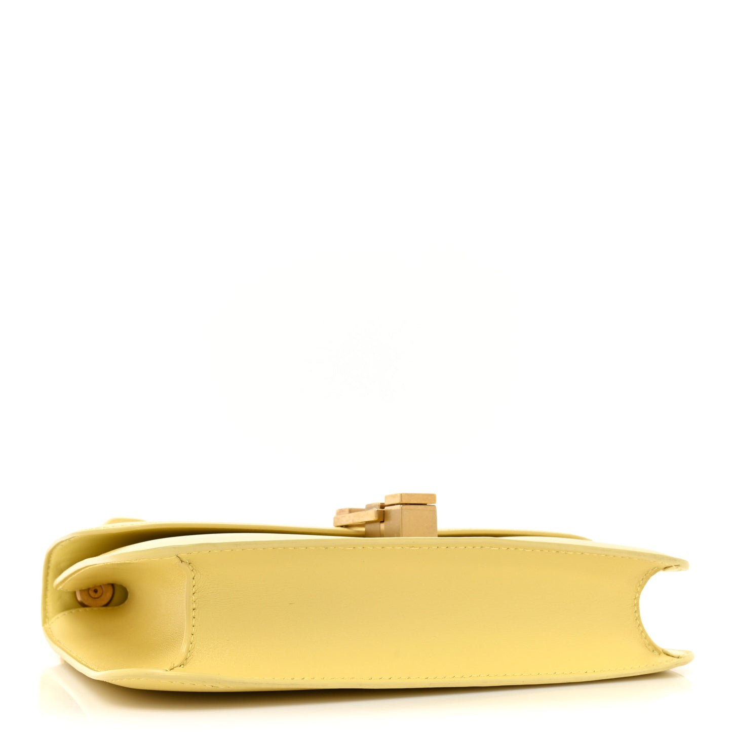 Smooth Calfskin Carre Satchel Paille