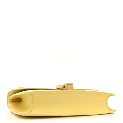 Saint Laurent Smooth Calfskin Carre Satchel Paille 4 of 16