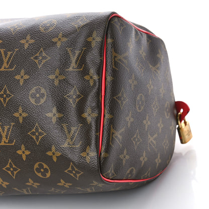Louis Vuitton Monogram Totem Speedy 30 Flamingo 8 of 8