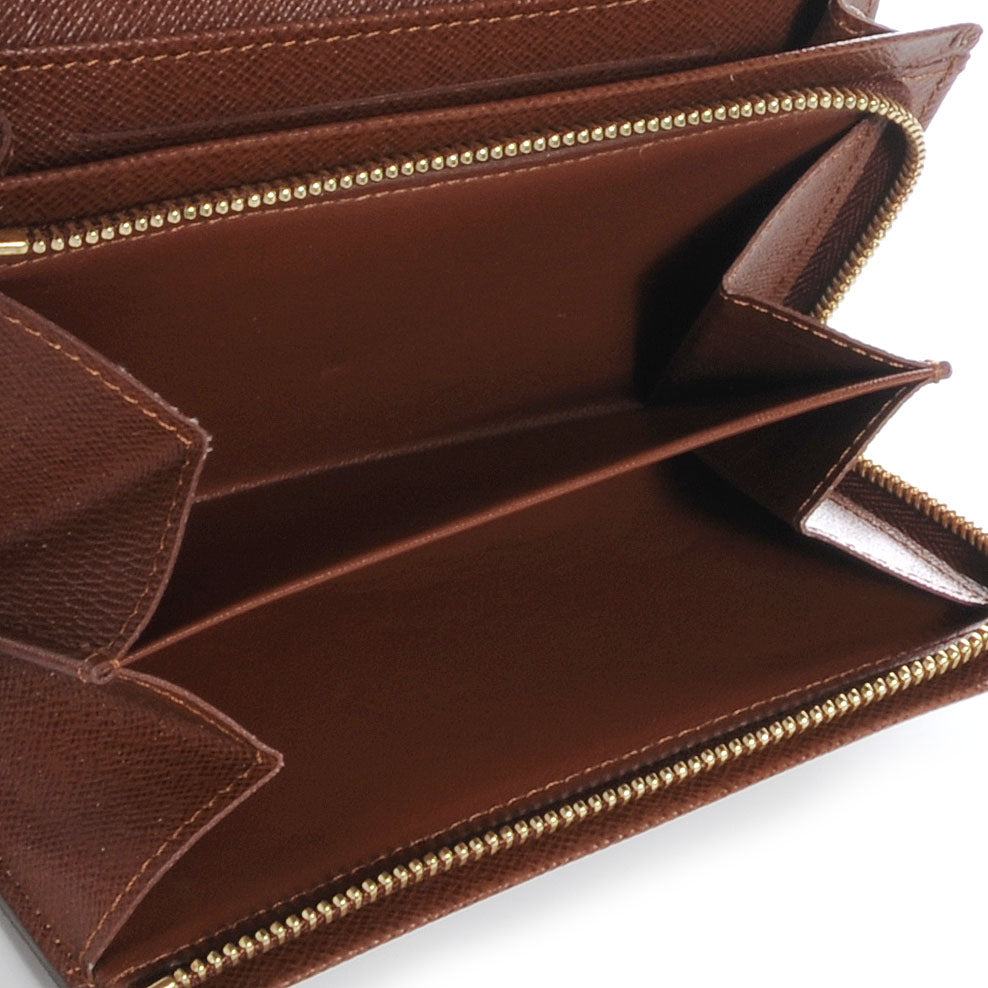 Louis Vuitton Monogram Porte-Monnaie Tresor Wallet 6 of 8