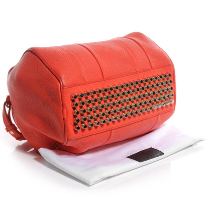Alexander Wang Leather Rocco Duffel Tangerine 4 of 6