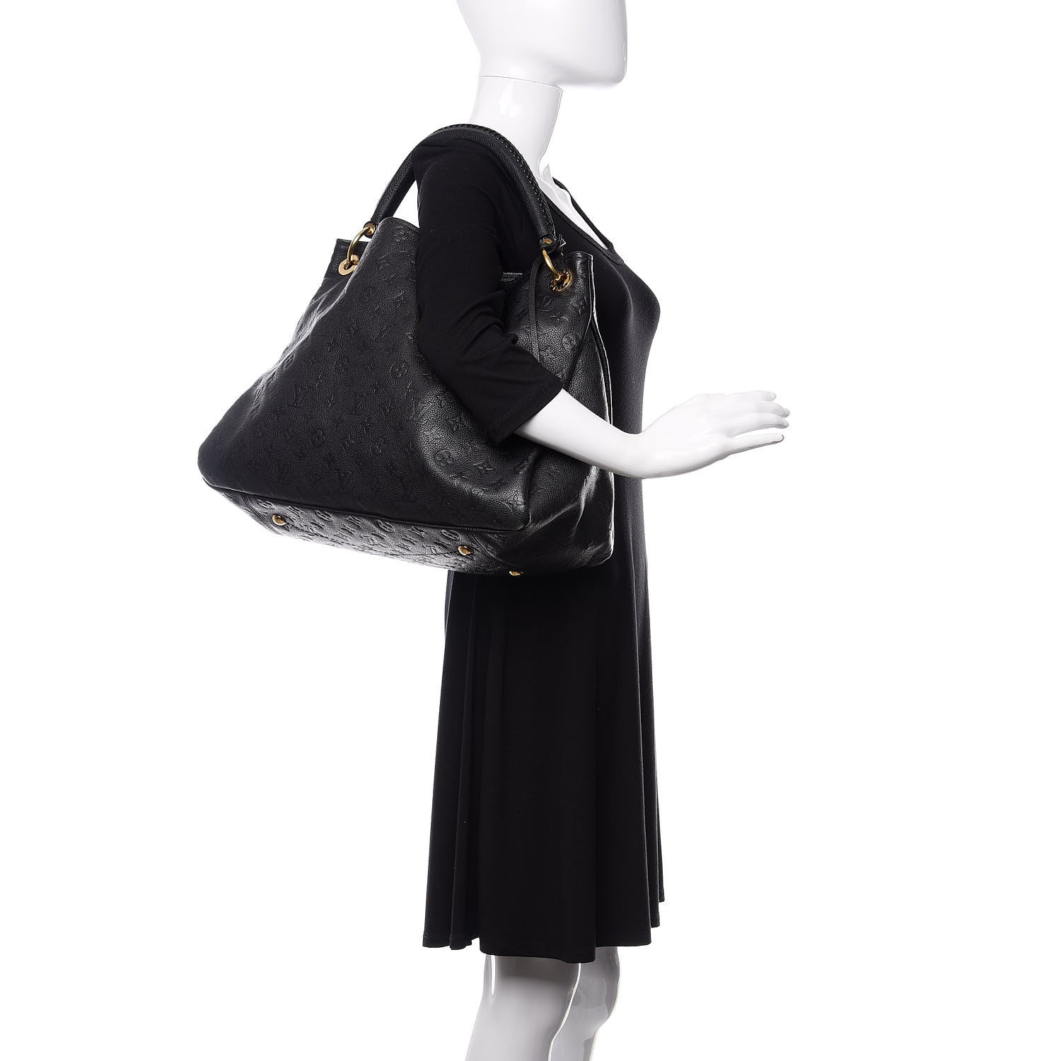 Louis Vuitton Empreinte Artsy MM Black 2 of 13