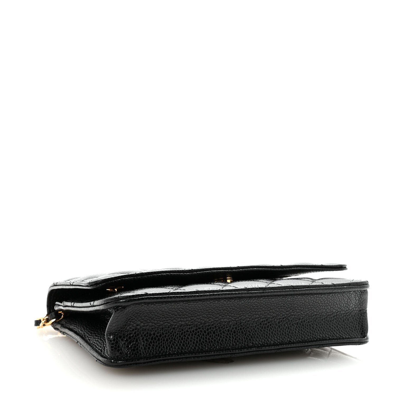 Chanel Caviar Quilted Wallet on Chain WOC Black 4 of 12