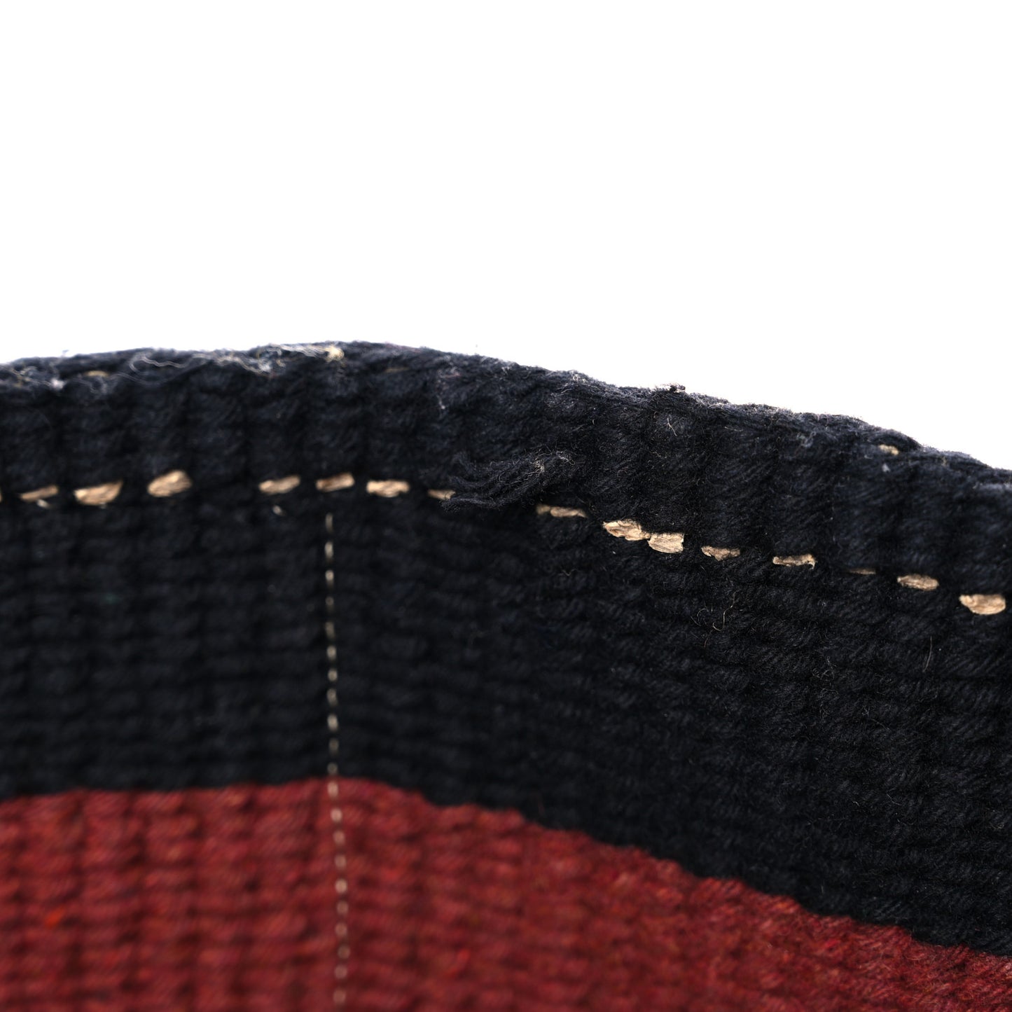 X MIFUKO Woven Large Woody Basket Tote Multicolor
