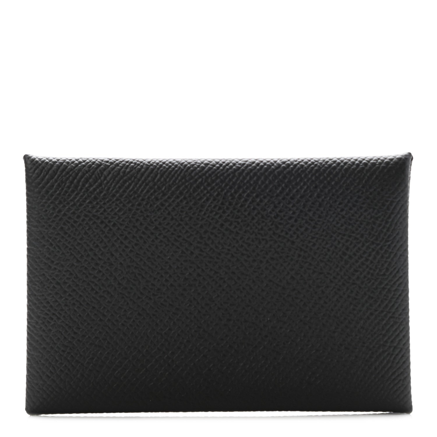 Hermes Epsom Calvi Card Case Black 1 of 7