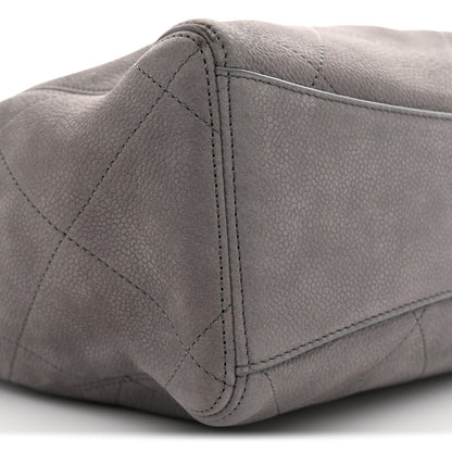 Chanel Grained Nubuck Caviar Quilted Large Shopping Bag Grey 10 of 13