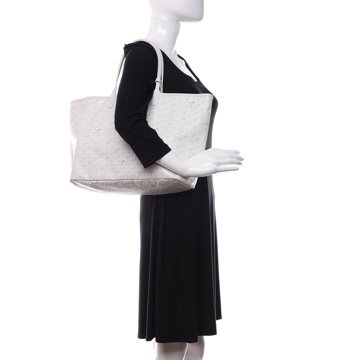 Goyardine Saint Louis PM White