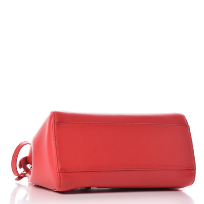 Fendi Nappa Mini Peekaboo Iconic Satchel Fiamma 4 of 12