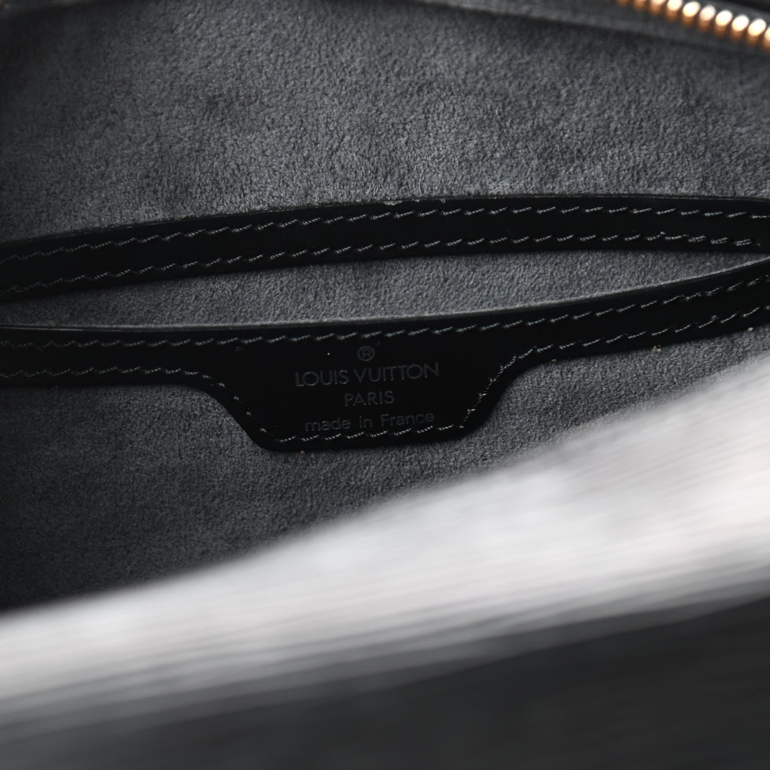 Louis Vuitton Epi Soufflot Black 6 of 10
