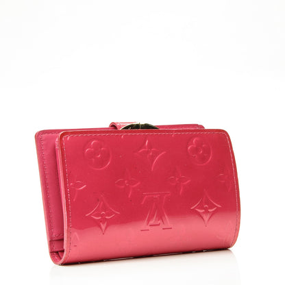 Louis Vuitton Vernis French Purse Wallet Rose Pop 3 of 8