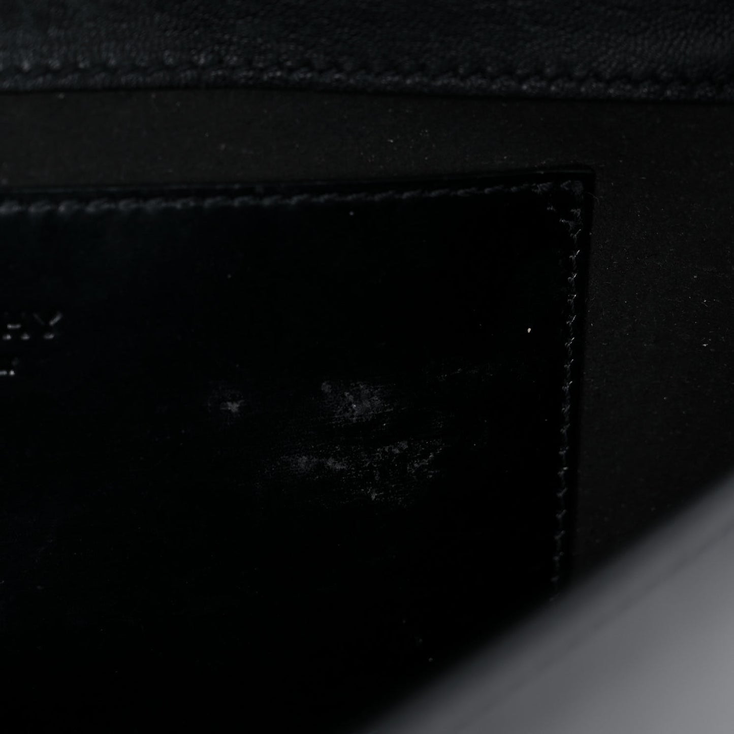 Calfskin Infinity Flap Bag Black