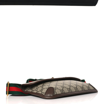 Gucci GG Supreme Monogram Neo Vintage Web Belt Bag Brown 4 of 9