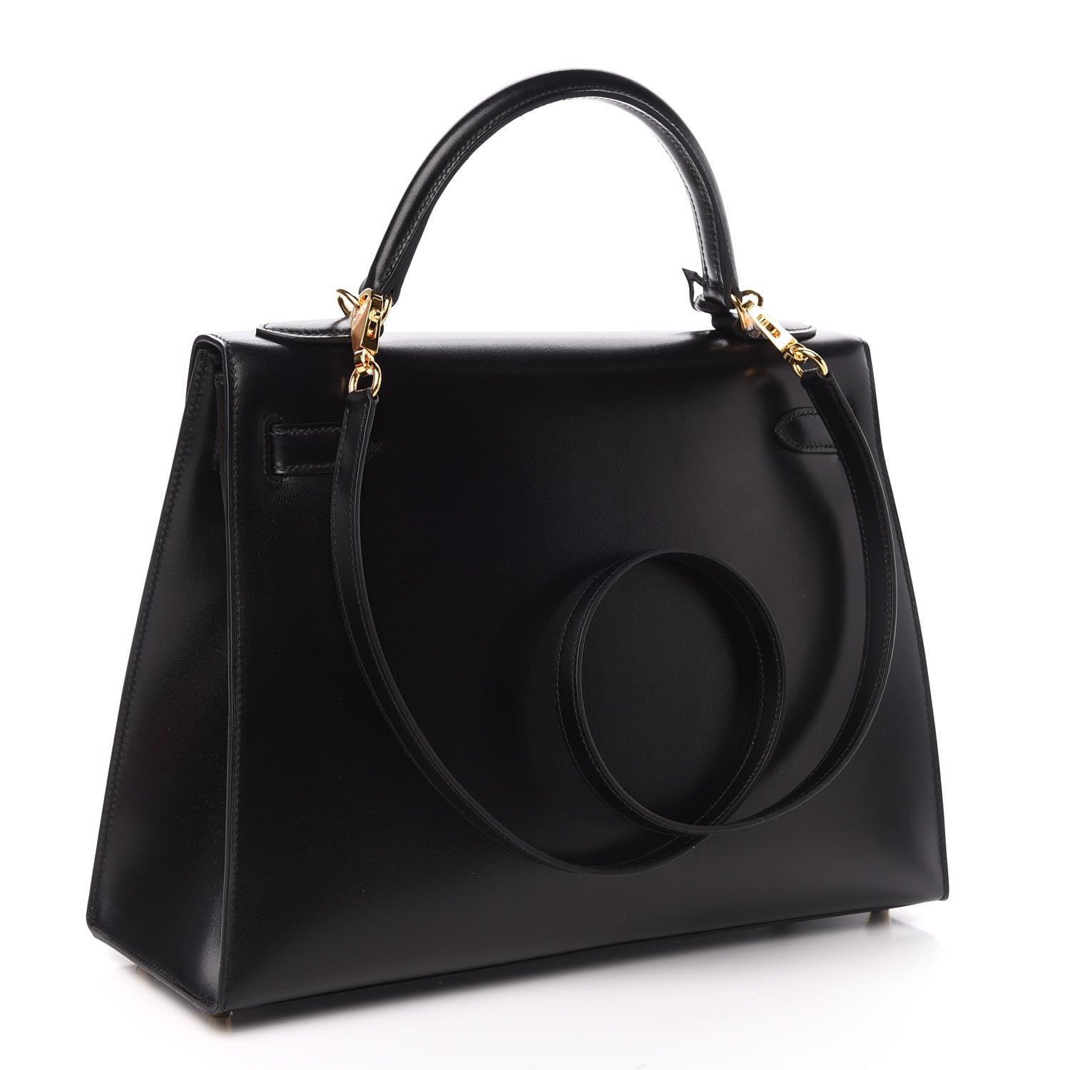 Hermes Box Kelly Sellier 32 Black 3 of 37