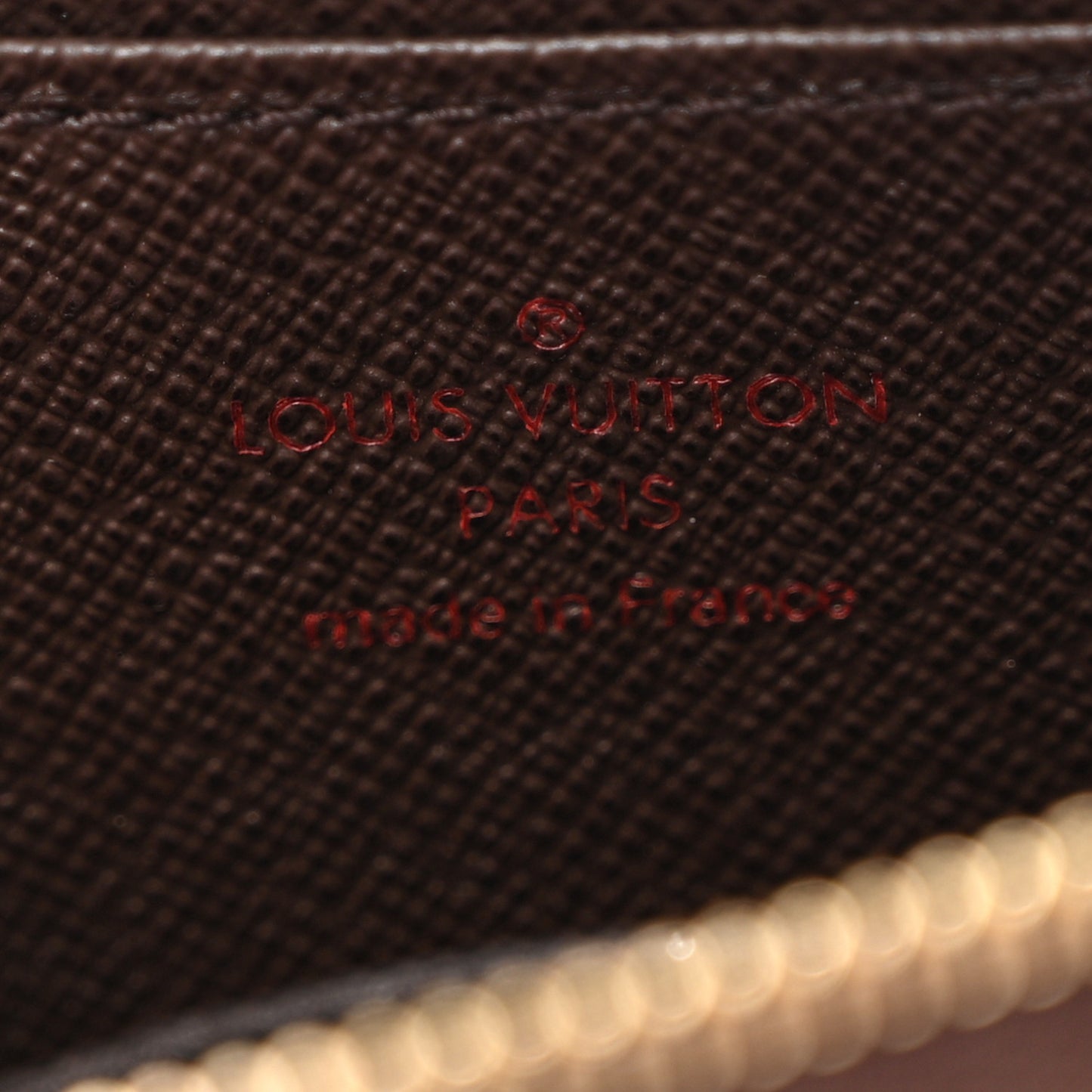 Damier Ebene Zippy Coin Purse