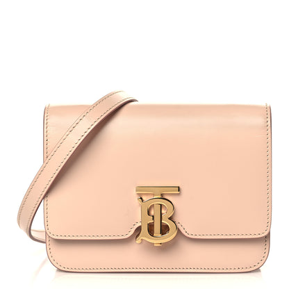Burberry Calfskin Small TB Bag Rose Beige 1 of 9