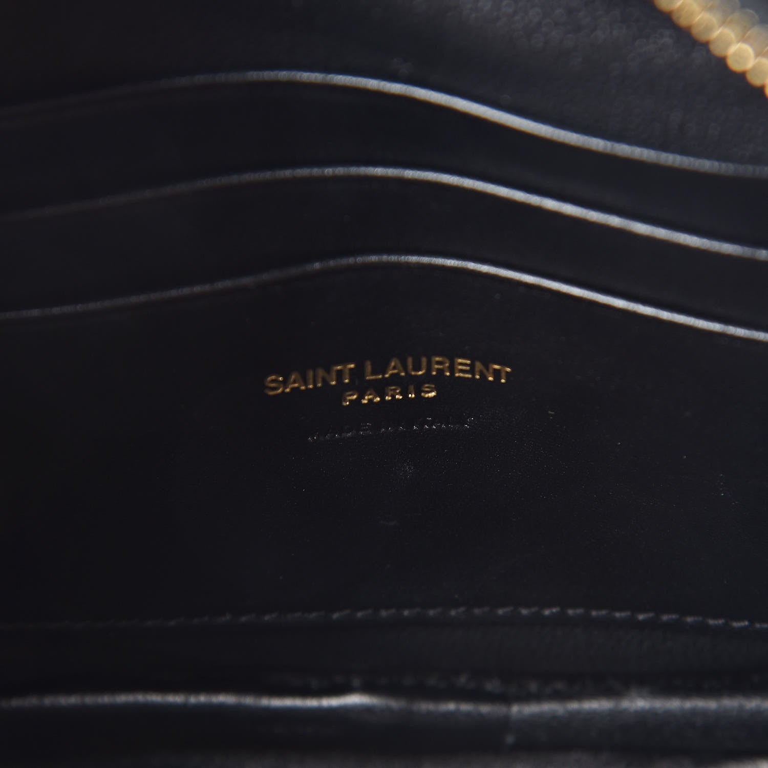 Saint Laurent Grain De Poudre Matelasse Monogram Mini Lou Camera Bag Black 9 of 10