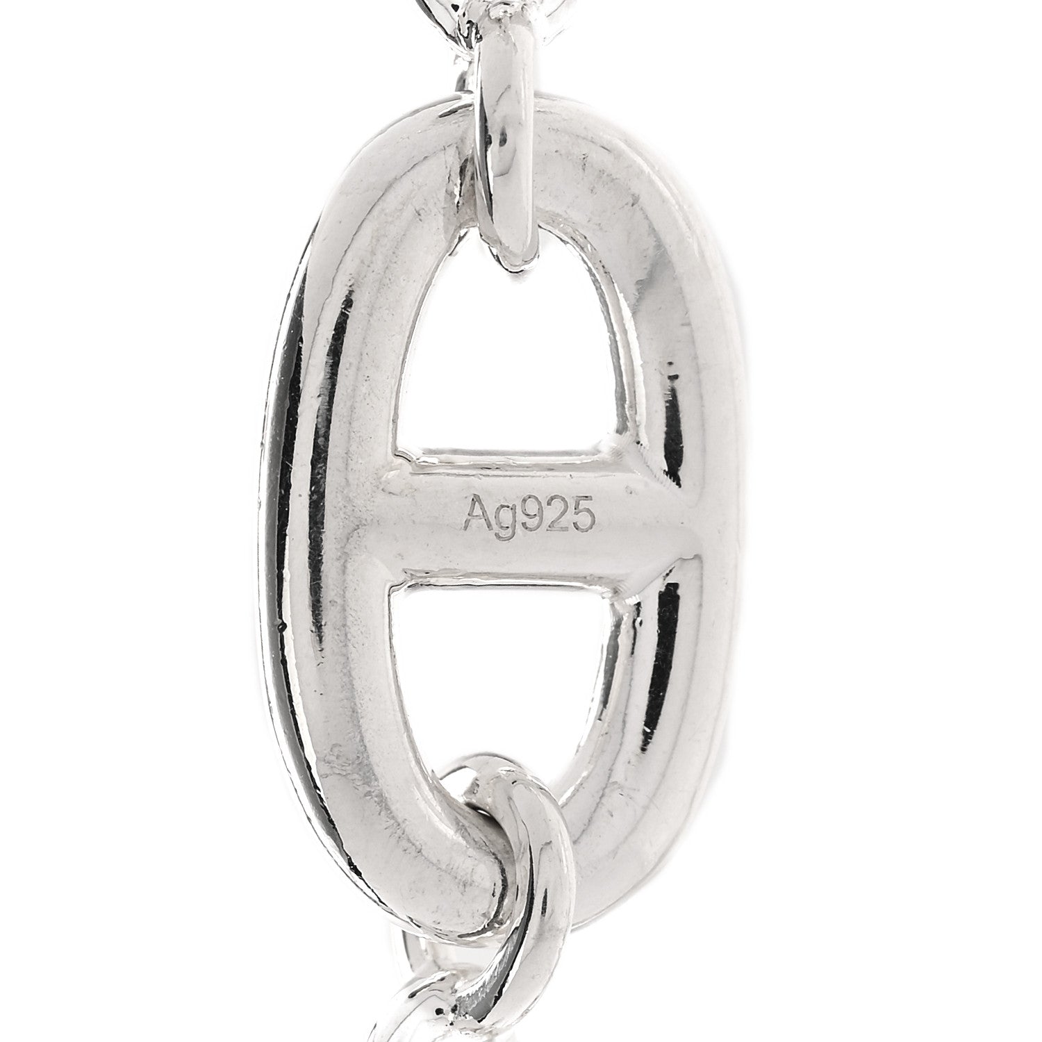 Hermes Sterling Silver Farandole Necklace 120 5 of 6