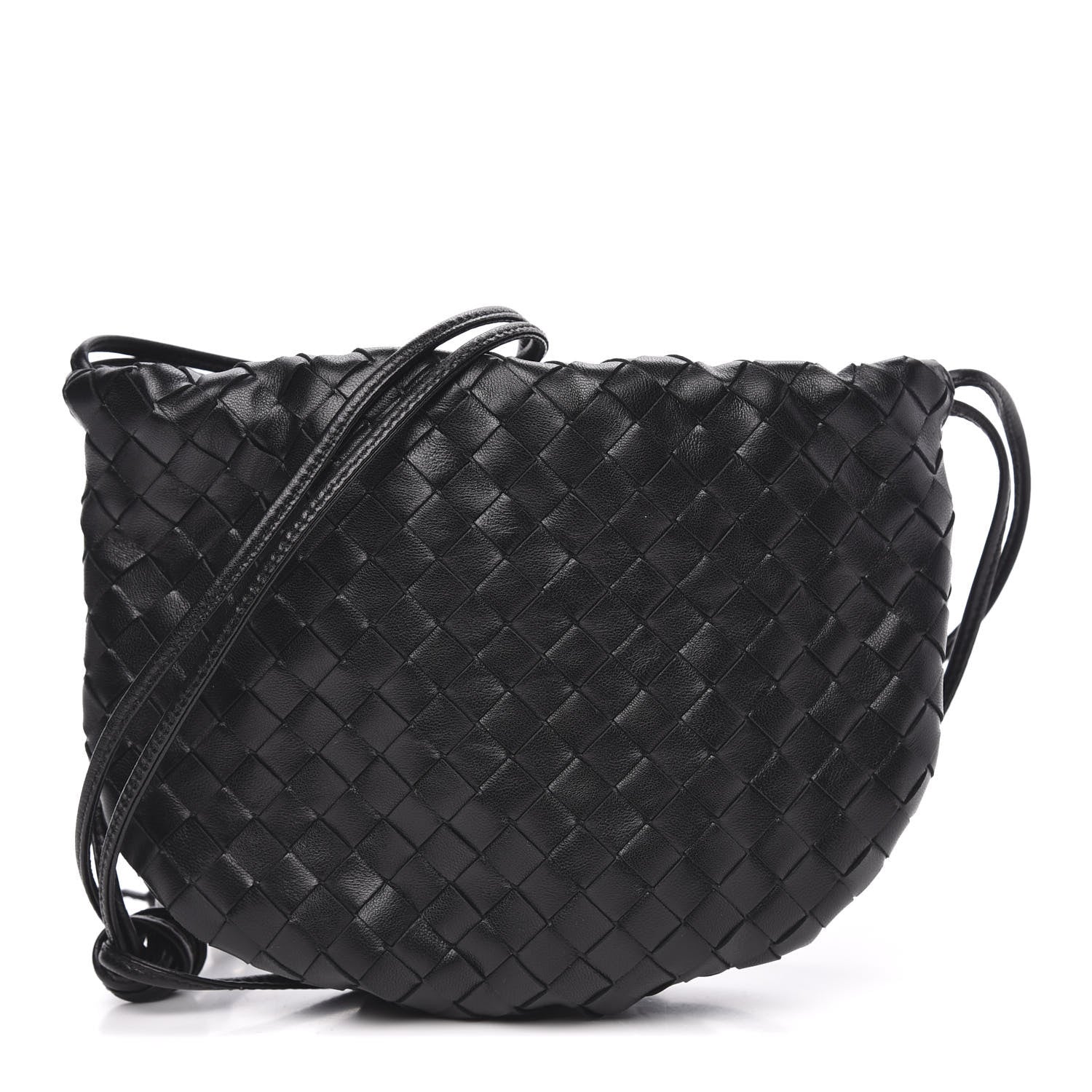 Bottega Veneta Nappa Intrecciato Mini Bulb Black 1 of 8