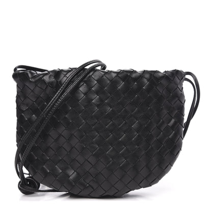 Bottega Veneta Nappa Intrecciato Mini Bulb Black 1 of 8