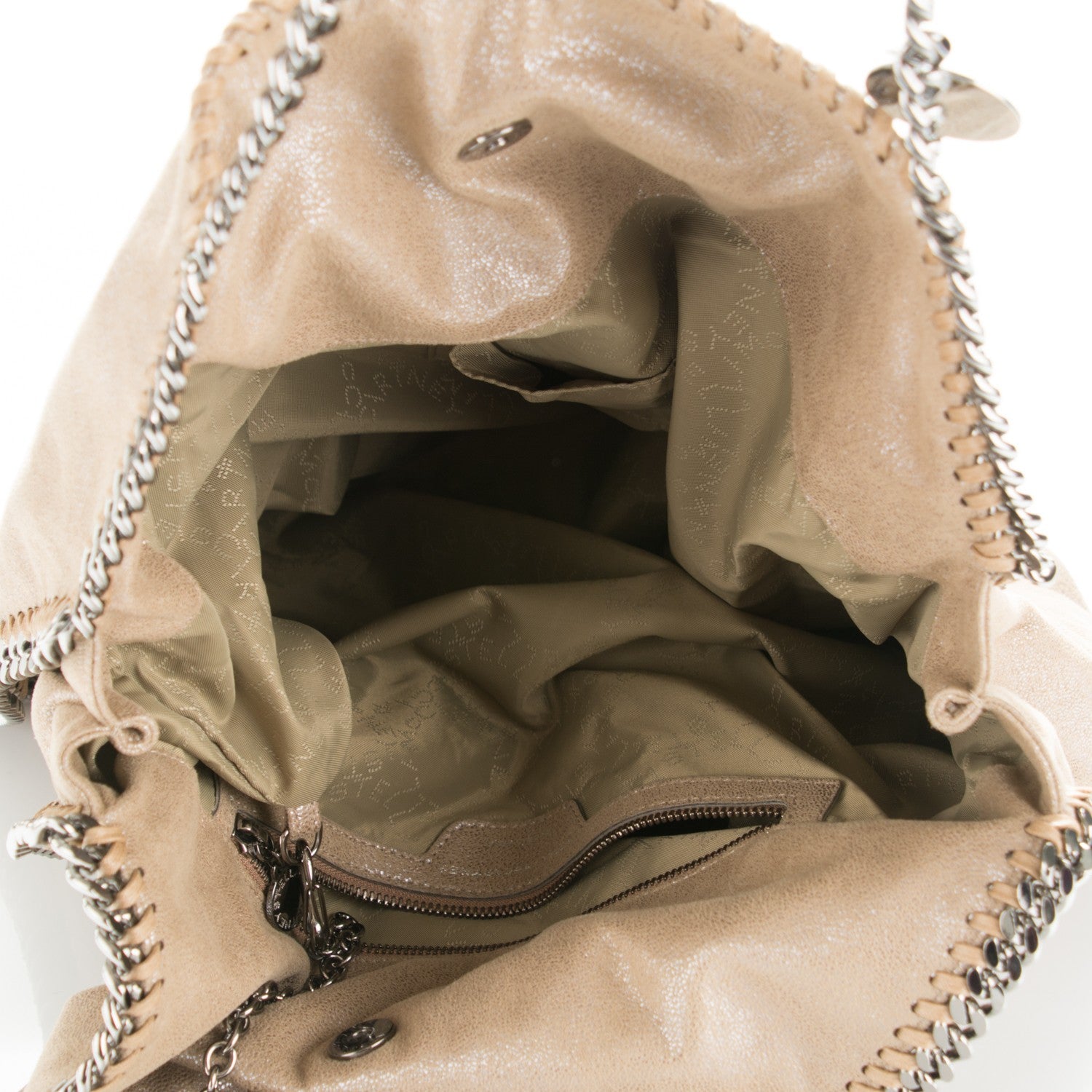 Stella McCartney Shaggy Deer Big Falabella Tote Taupe 6 of 8