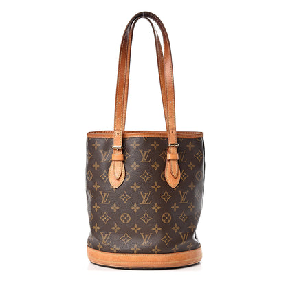 Louis Vuitton Monogram Petit Bucket 23 1 of 12