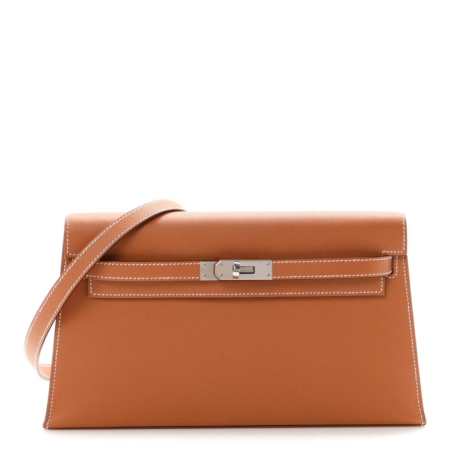 Hermes Madame Calfskin Kelly Elan Gold 1 of 11