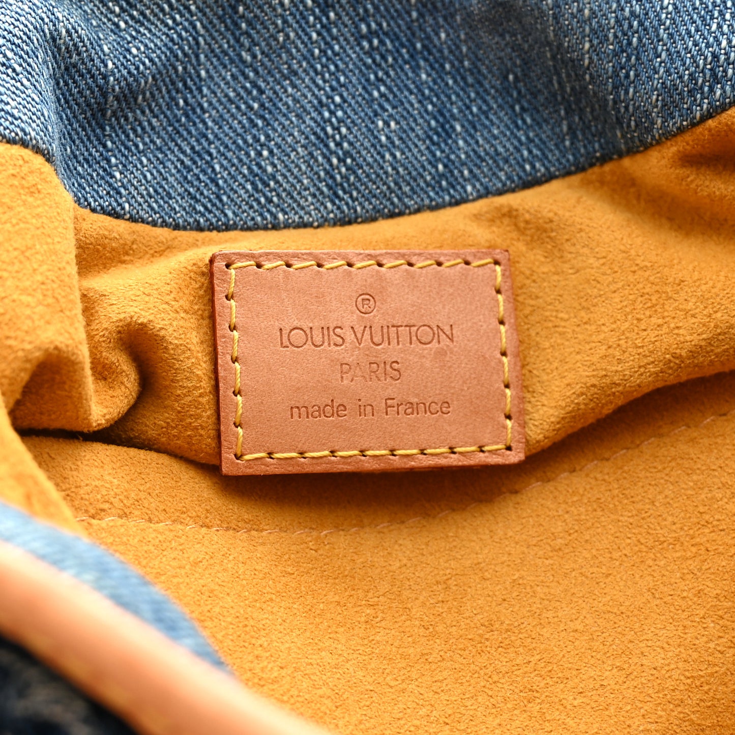 Monogram Denim Pleaty Blue