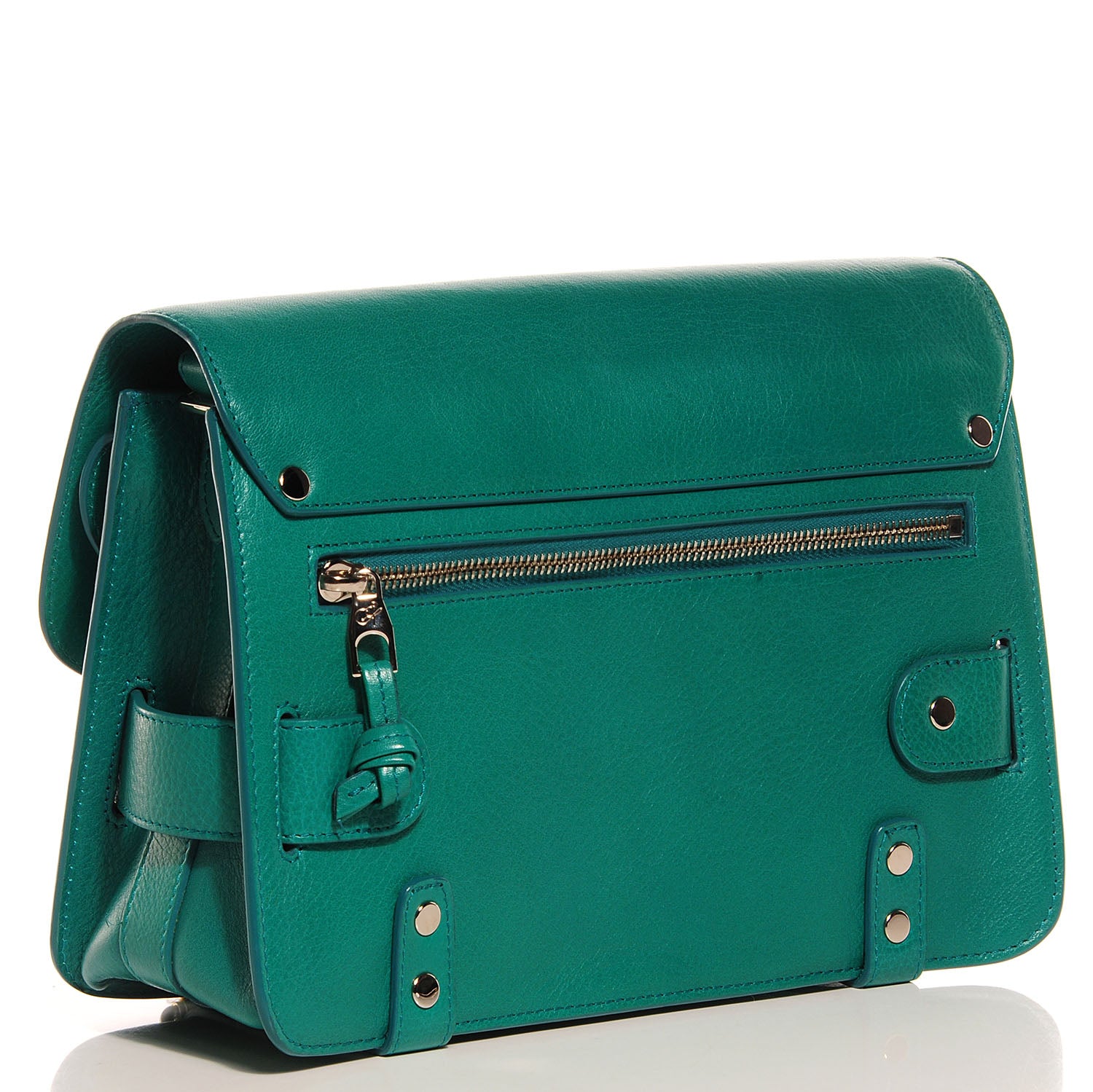 Proenza Schouler Calfskin PS11 Classic Shoulder Bag Emerald 3 of 12