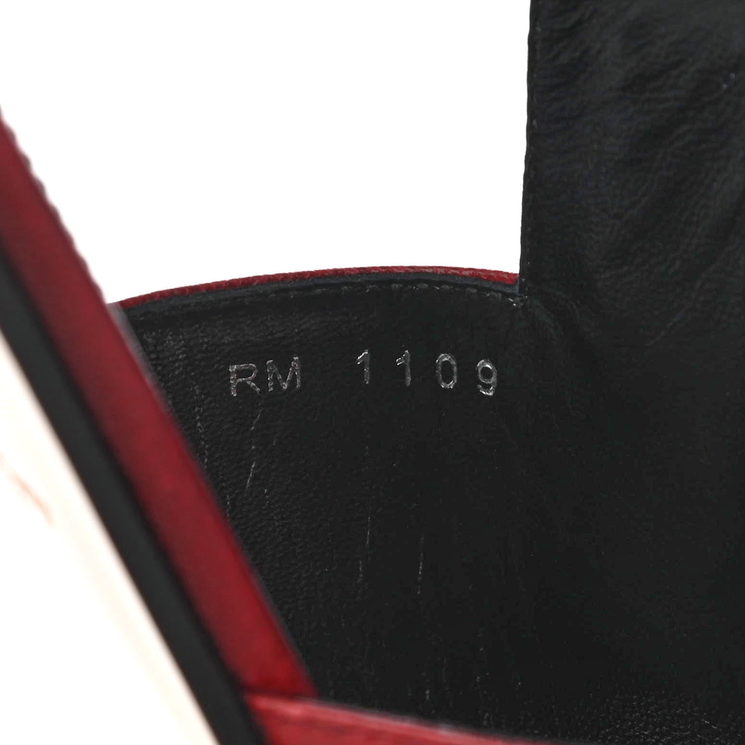 Givenchy Goatskin 4G Flat Sandals 37 Red 7 of 9