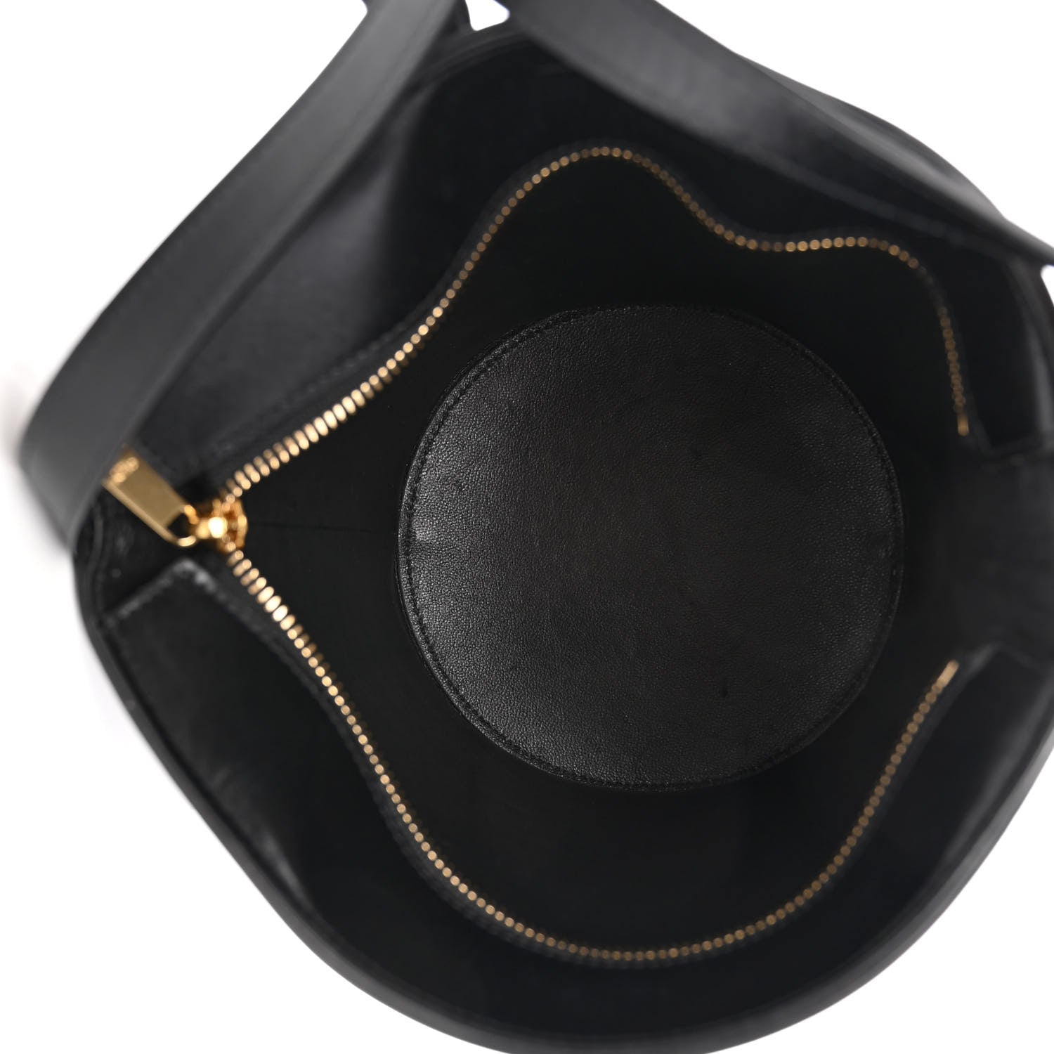 Celine Calfskin Crecy Bucket Bag Black 5 of 11