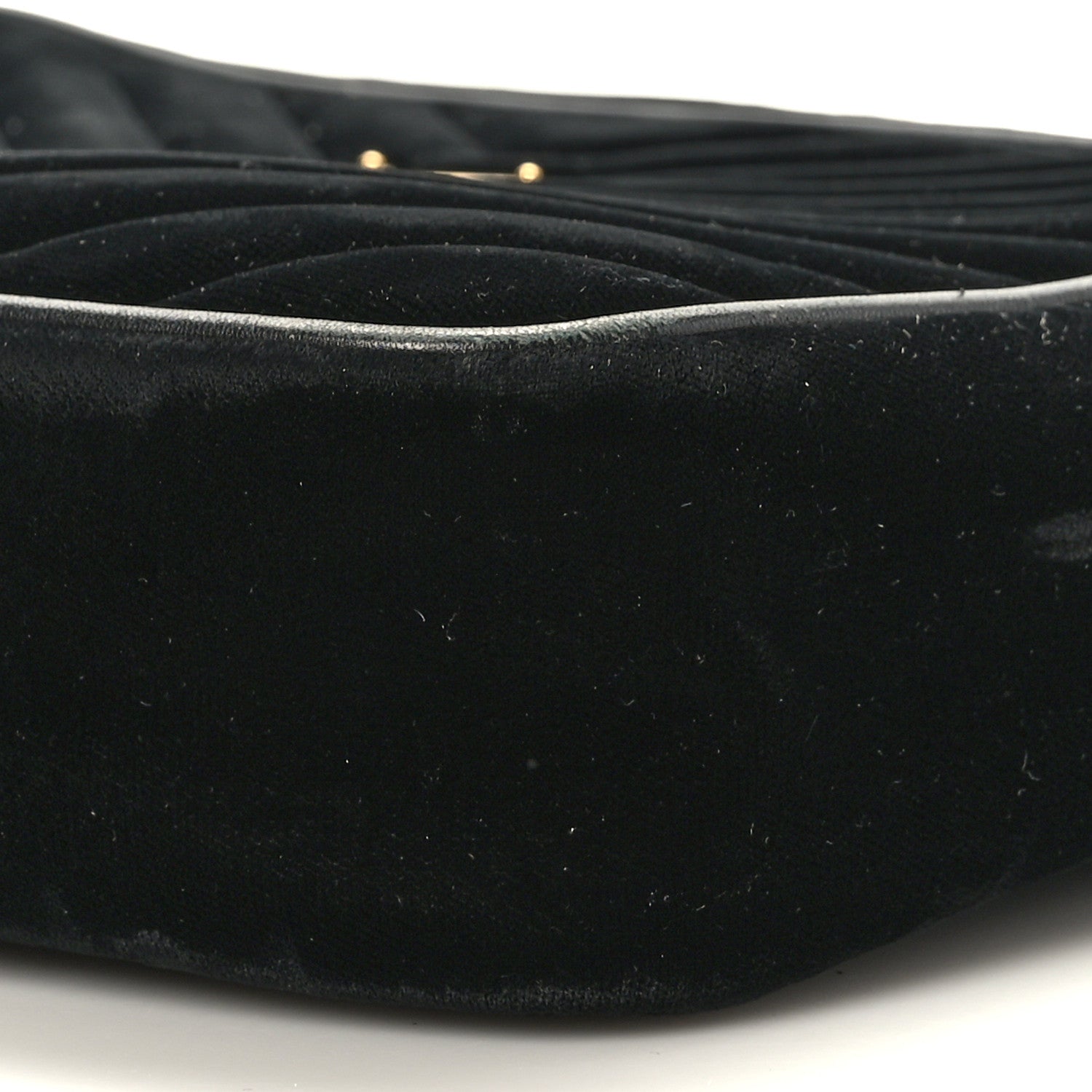 Saint Laurent Velvet Matelasse Monogram Lou Camera Bag Black 9 of 9