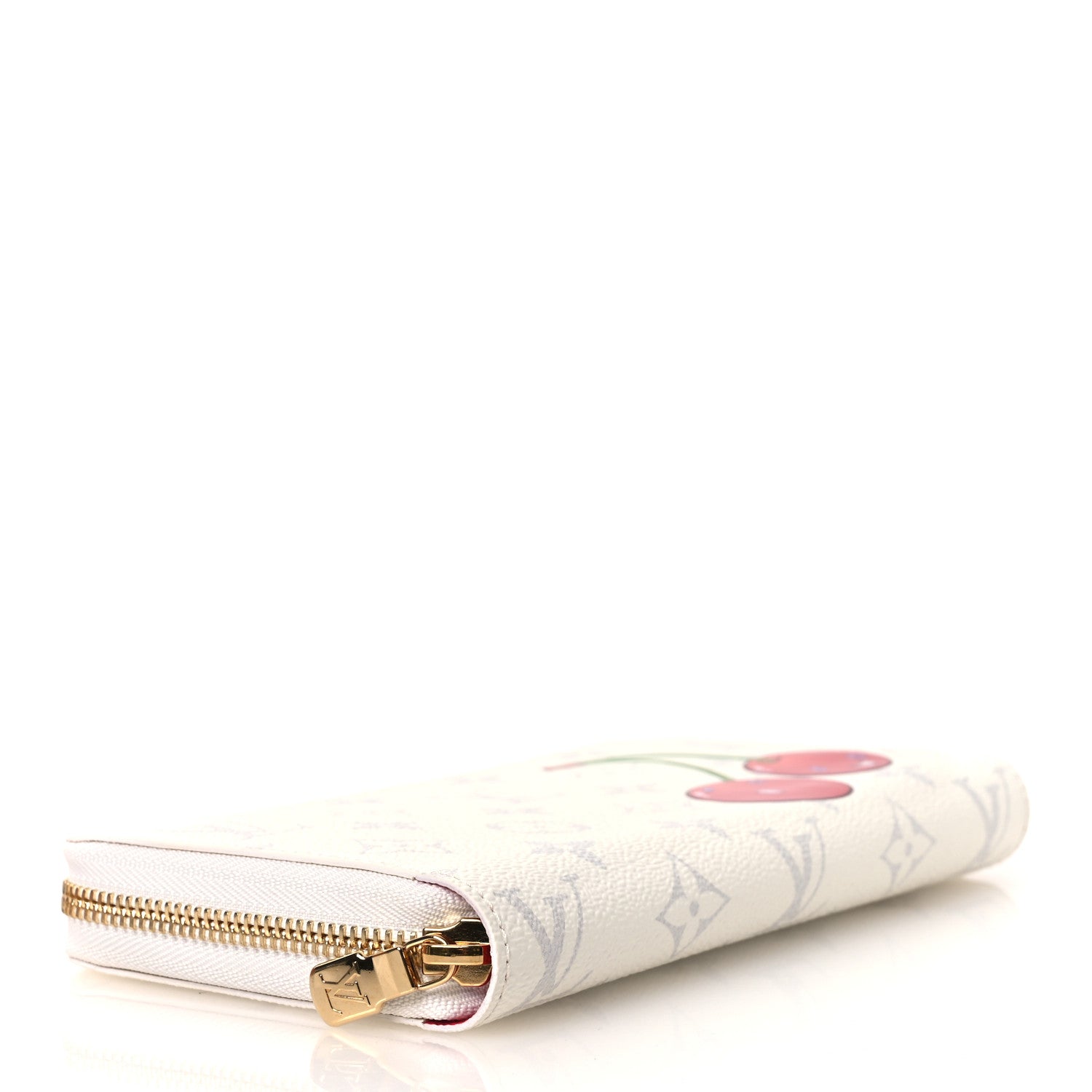 Louis Vuitton LV X TM Monogram Cerises Zippy Wallet White 8 of 14