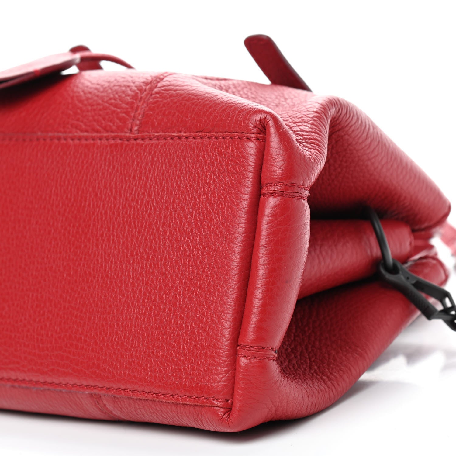 Bottega Veneta Cervo Small Roma Tote China Red 7 of 10