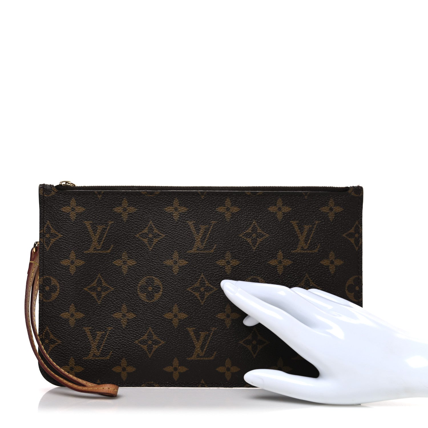 Louis Vuitton Monogram Neverfull MM GM Pochette 2 of 6