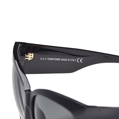 Tom Ford Acetate Anoushka Cat Eye Sunglasses TF371 Black 6 of 7