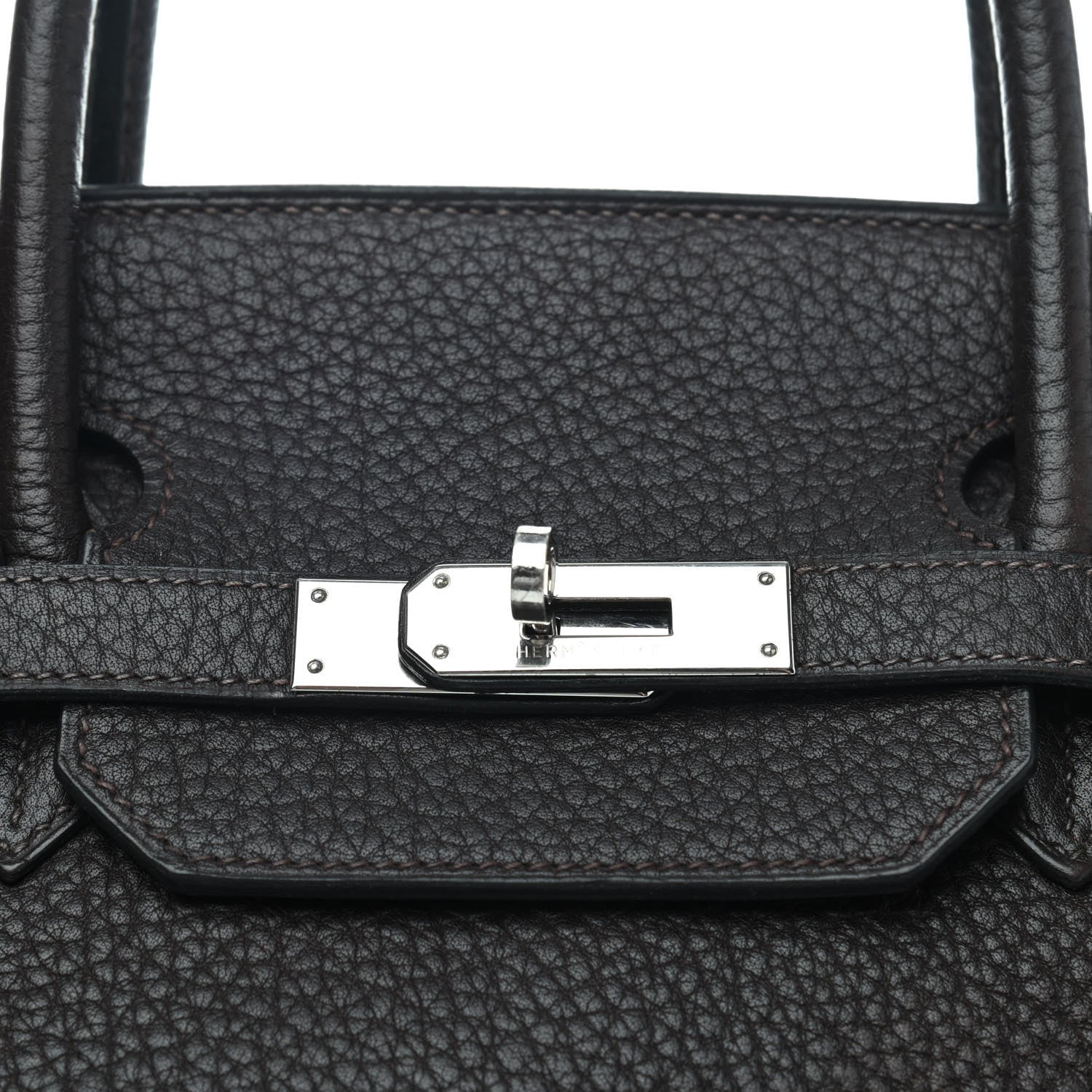 Hermes Togo Birkin 40 Chocolate 9 of 9
