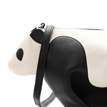 Loewe Calfskin Panda Crossbody Black White 8 of 11