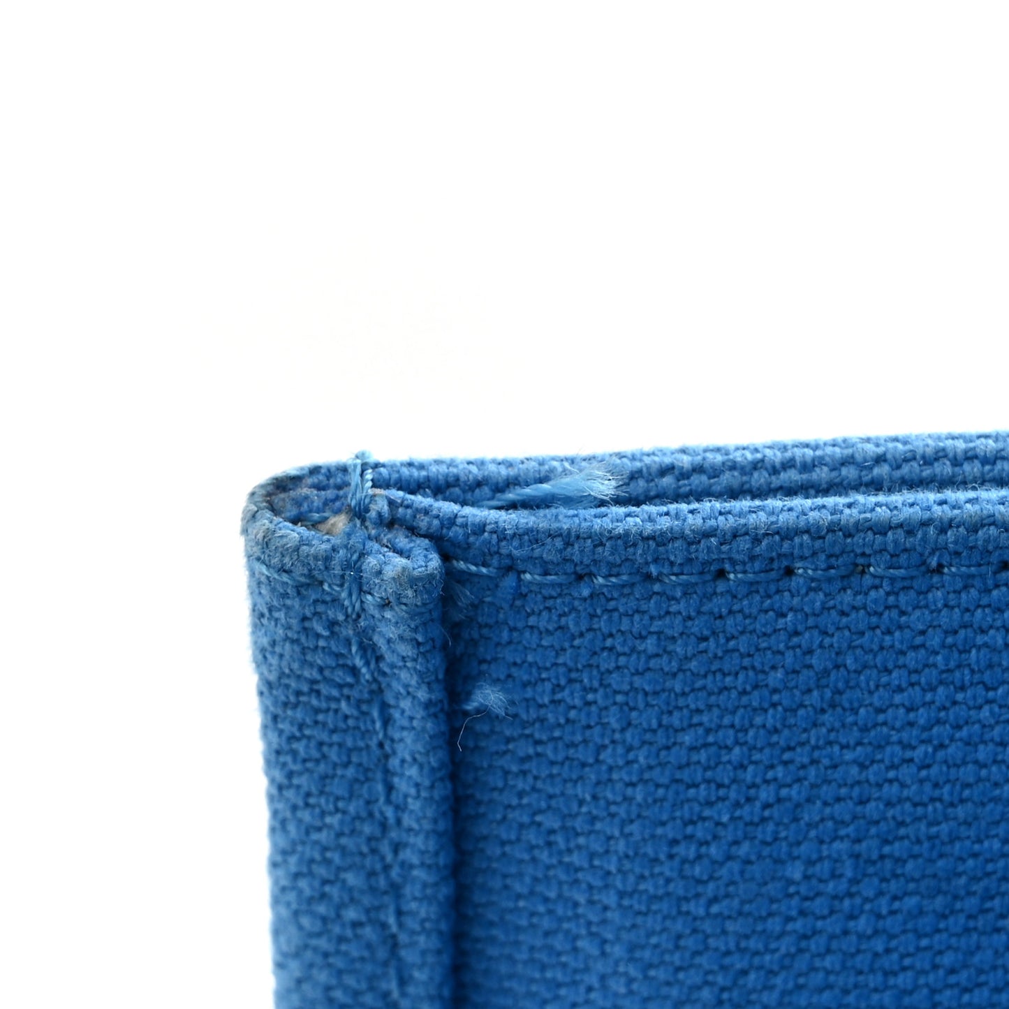 Canvas Calfskin La Medusa Tote Bag Blue