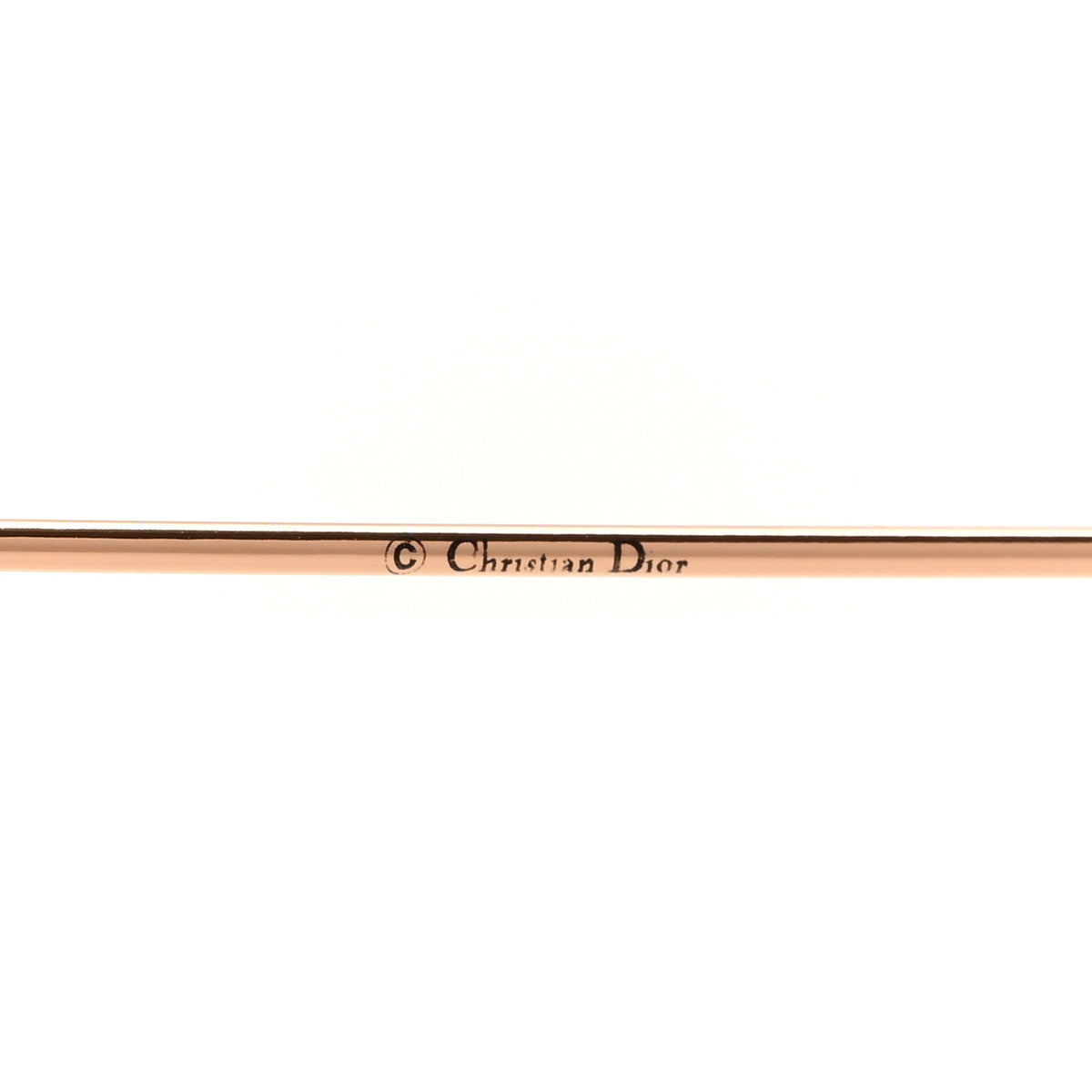 Christian Dior Metal DiorStellaire 1 Sunglasses  Rose Gold Green 5 of 9