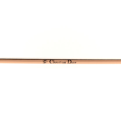 Christian Dior Metal DiorStellaire 1 Sunglasses  Rose Gold Green 5 of 9