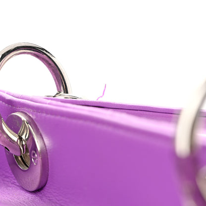 Christian Dior Lambskin Cannage Medium Lady Dior Purple 12 of 12