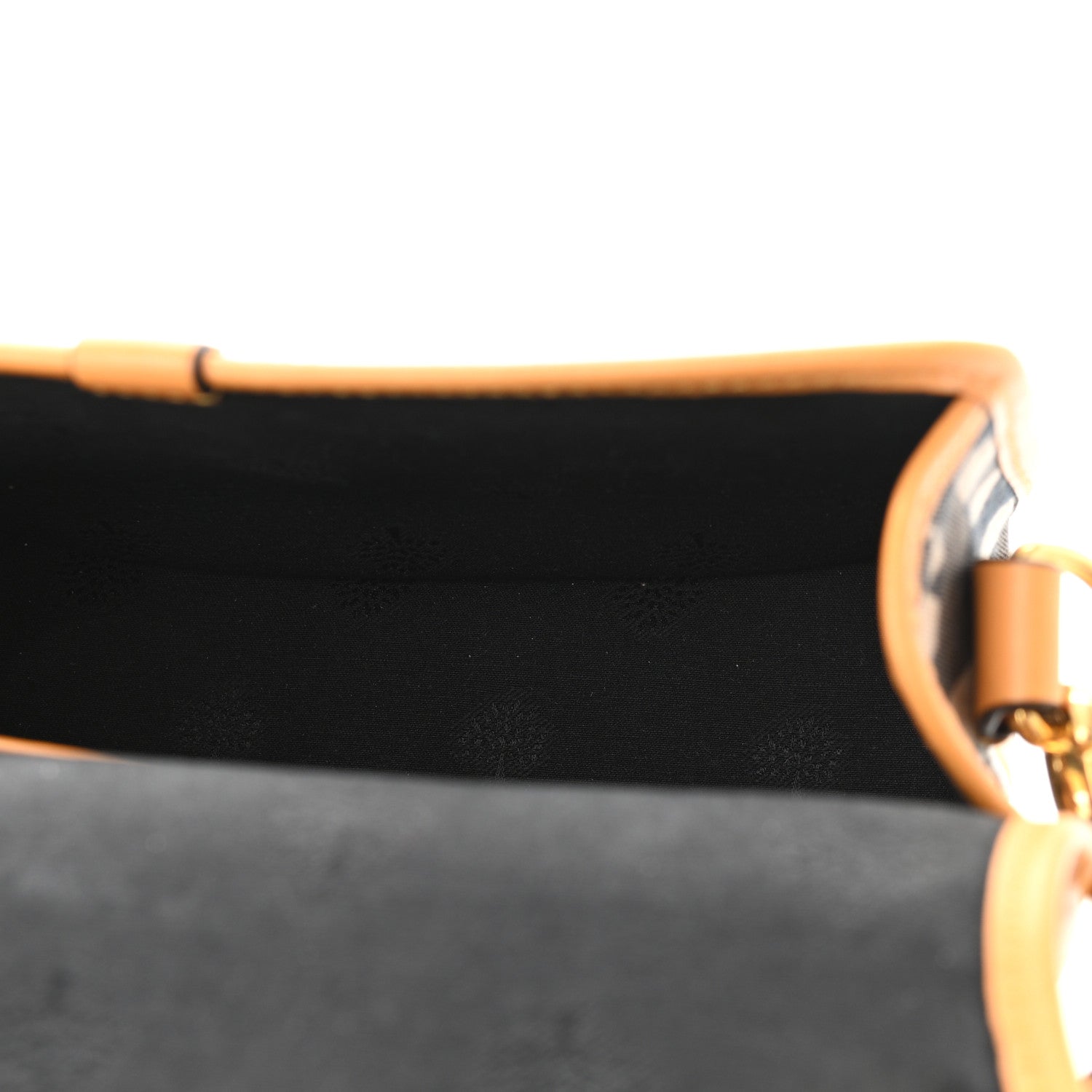 Mulberry Econyl Nylon Jacquard Calfskin Mini M Satchel Deep Amber 5 of 9