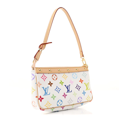 Louis Vuitton LV X TM Monogram Multicolor Pochette Accessories White 3 of 10