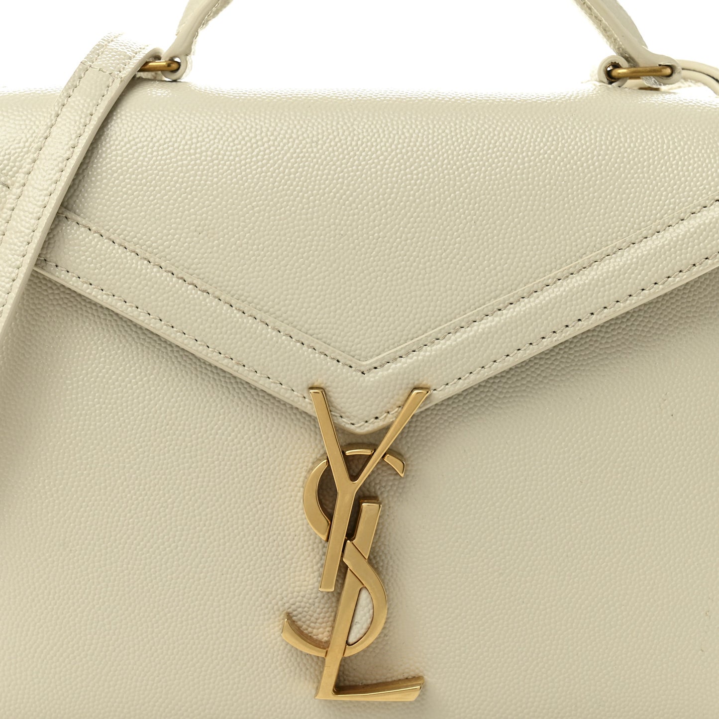 Grain de Poudre Mini Classic Monogram Cassandra Top Handle Vintage White