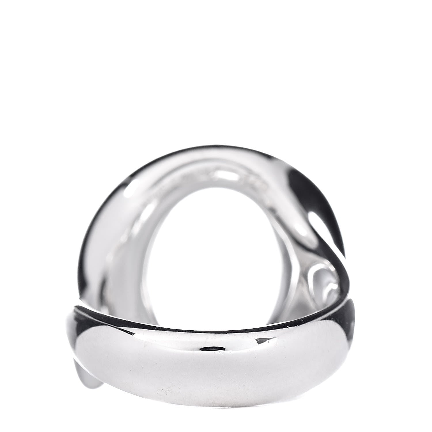 Tiffany Sterling Silver Elsa Peretti Sevillana Ring 51 5.75 4 of 5