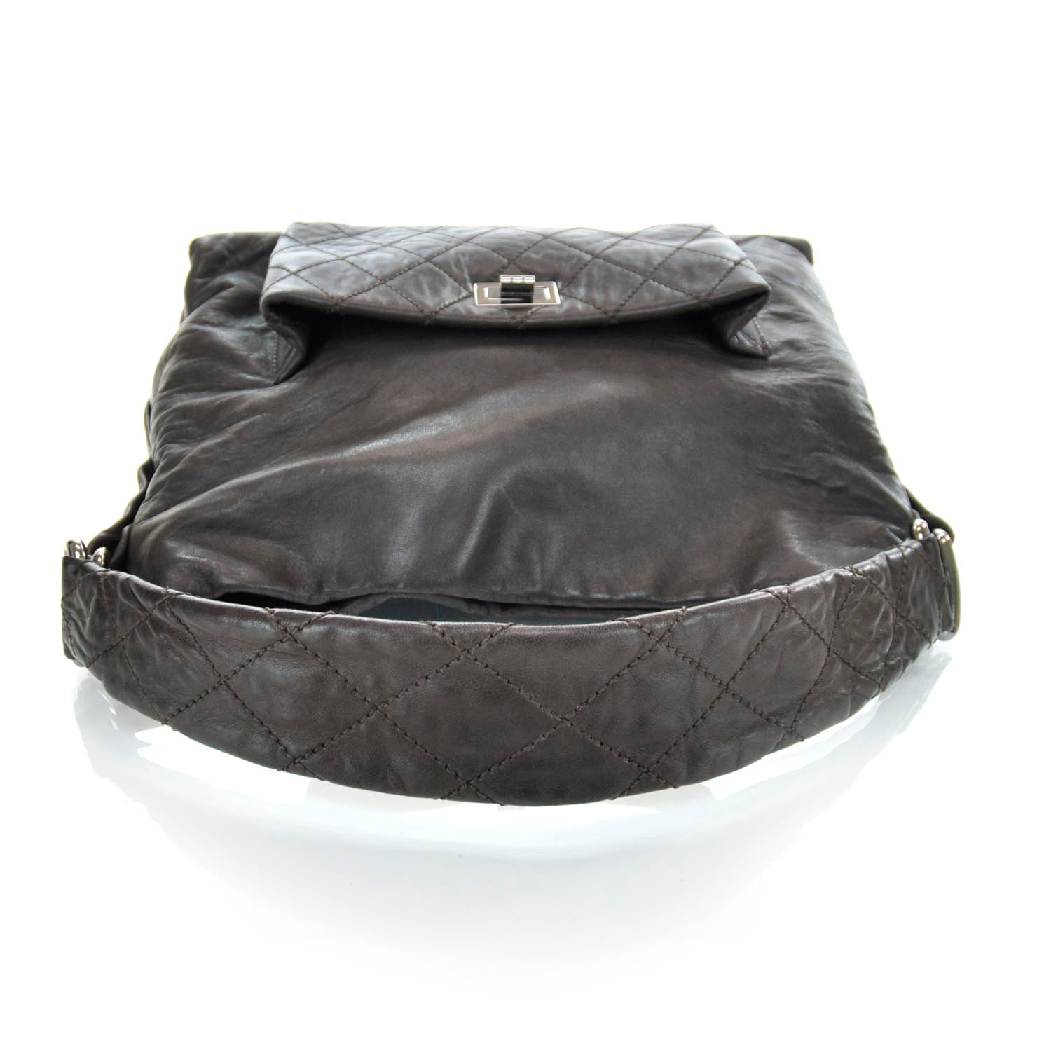 Chanel Quilted Lambskin 8 Knots Hobo Brown 4 of 11