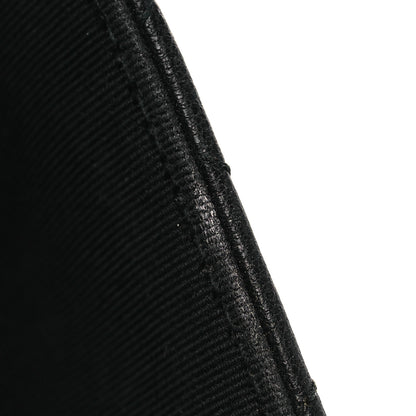 Chanel Grained Calfskin Quilted CC Box Pouch Black 9 of 11