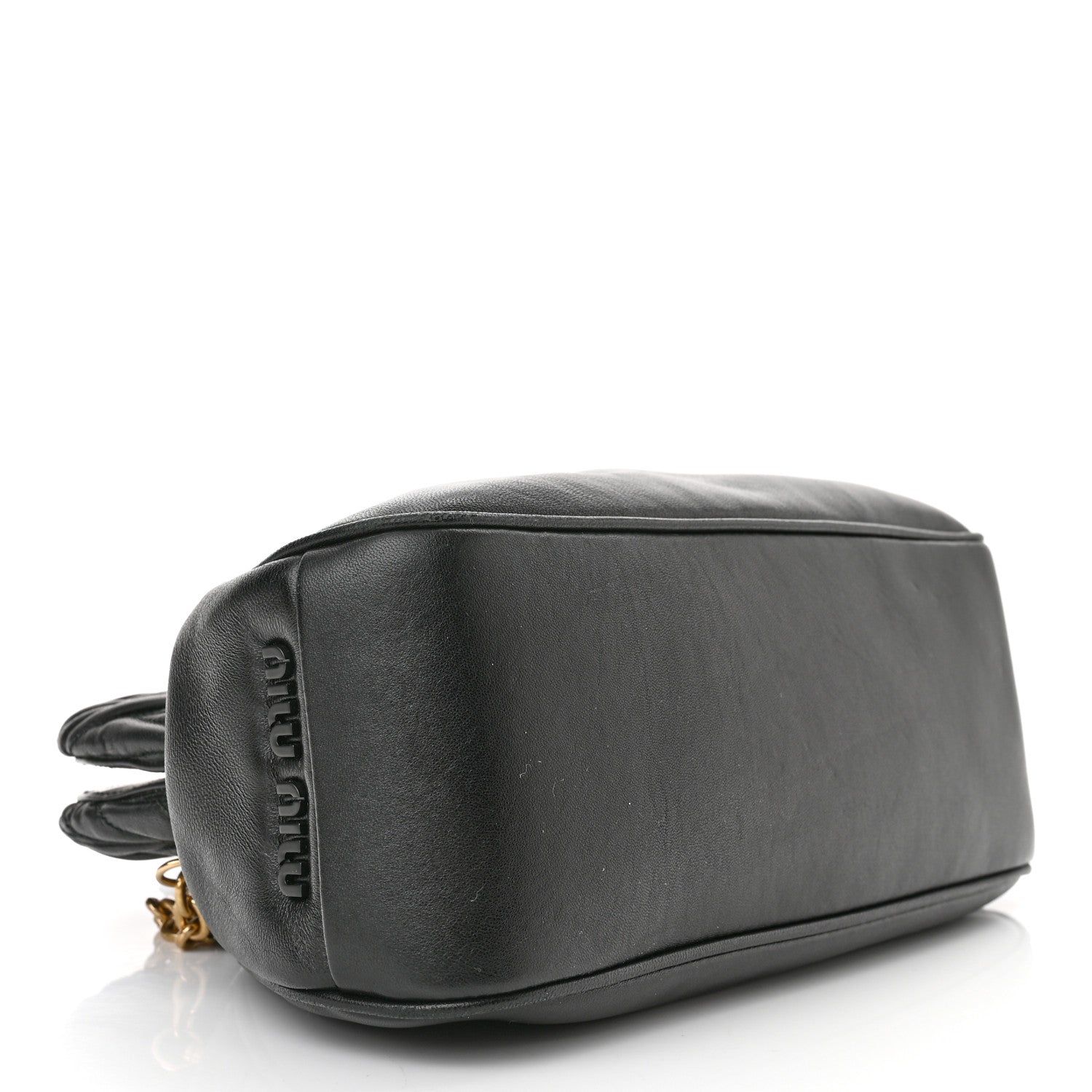 Miu Miu Nappa Belle Pochette Clutch Black 4 of 10