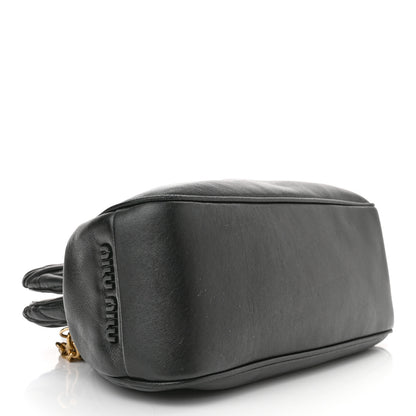 Miu Miu Nappa Belle Pochette Clutch Black 4 of 10